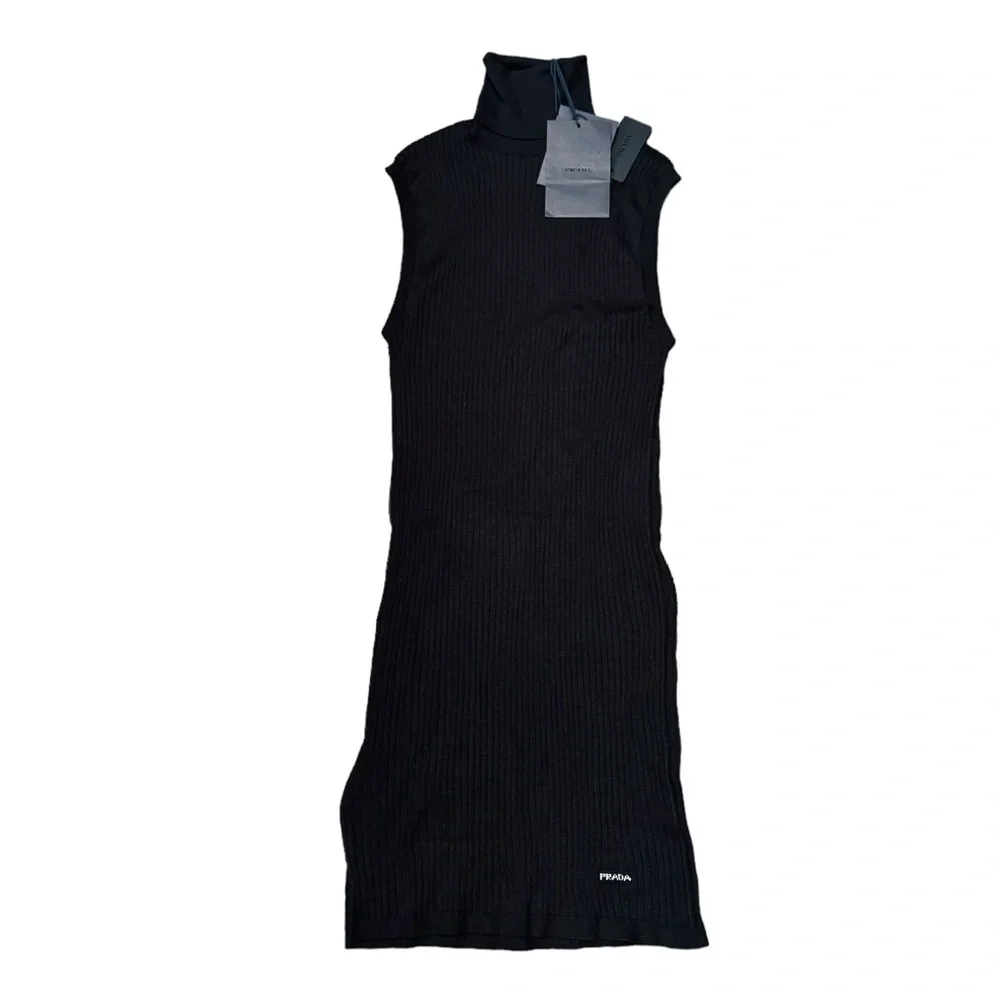 PRADA***Sleveeless Black Turtleneck****I 44 US 10***$1370 - Picture 4 of 13